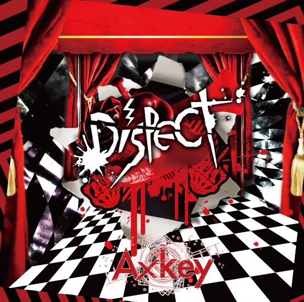 Axkeyのシングル「Dispect」ジャケットデザイン